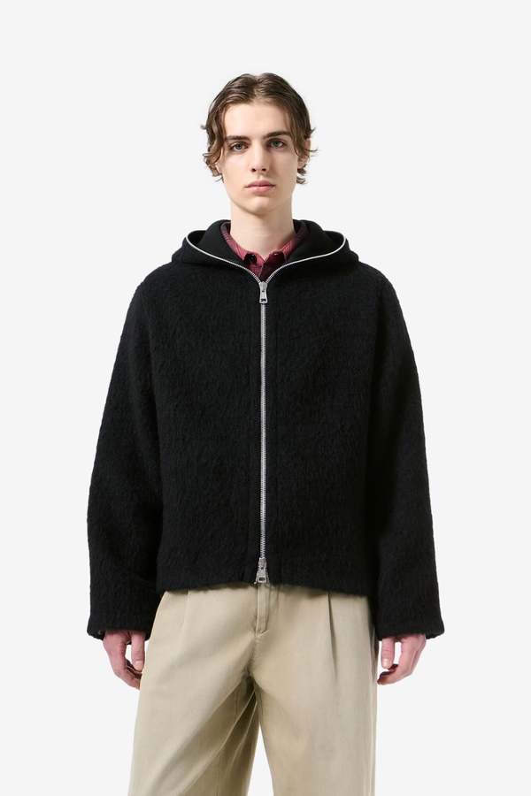 Our Legacy Full Zip Hood Hoodie - Black | Garmentory