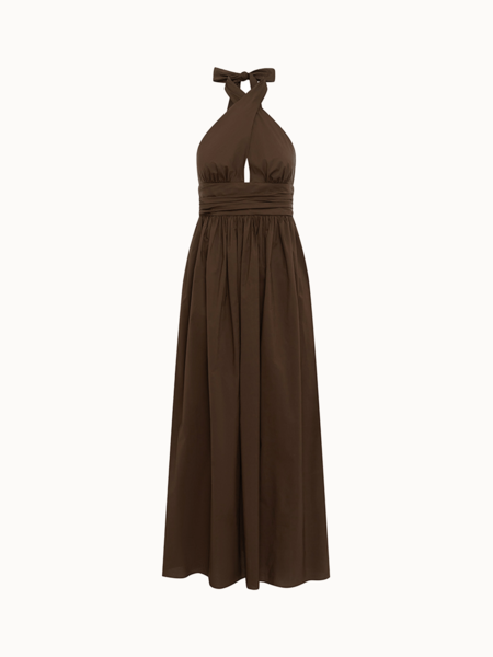 matteau plunge halter dress Matteau | Plunge Halter Dress