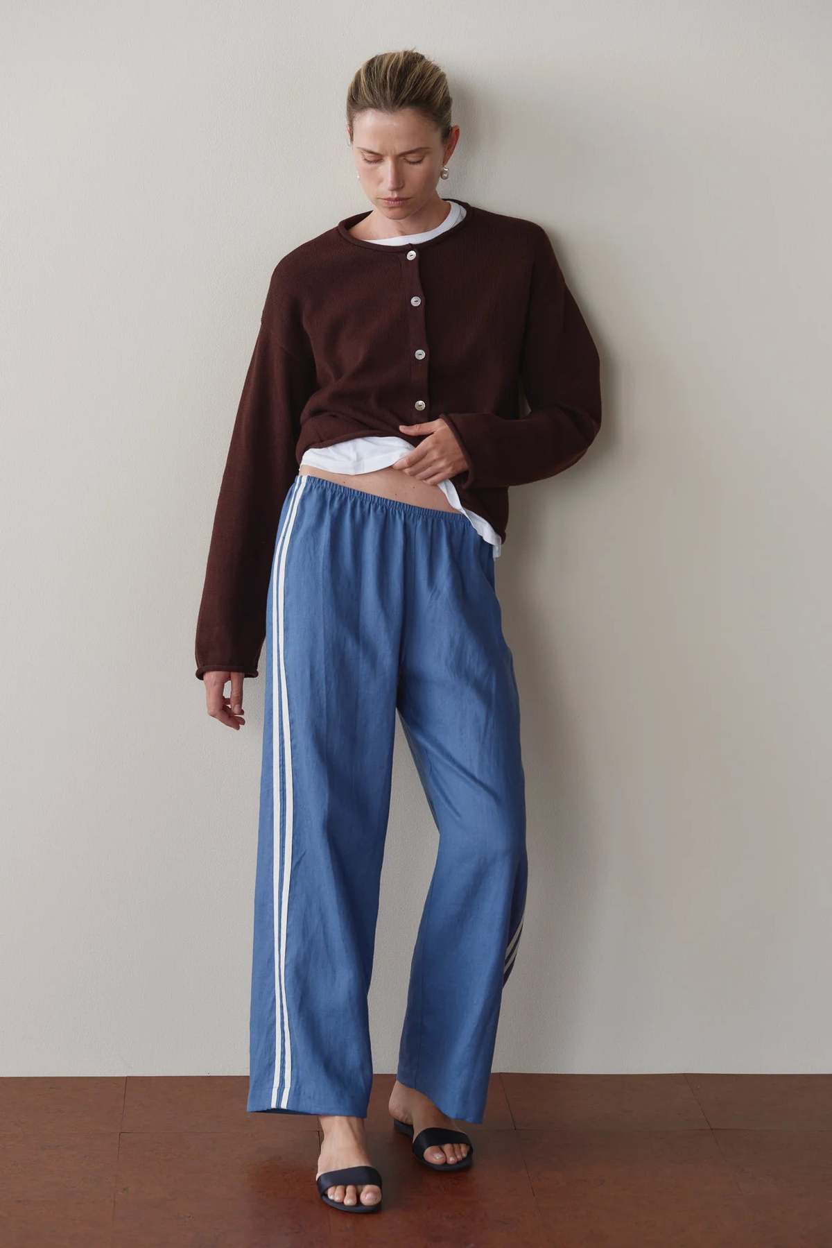 Donni. The Linen Crop Pant - Image 1 of 3