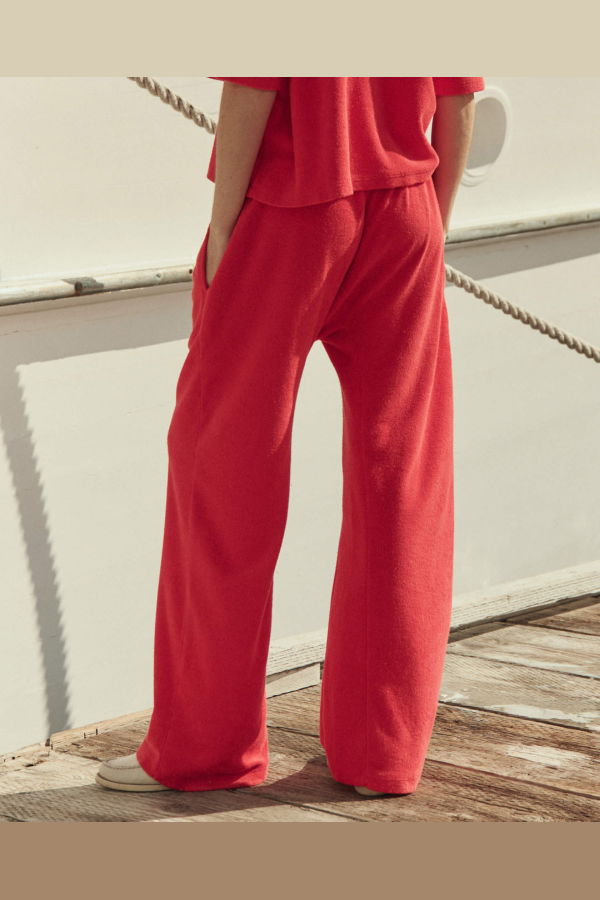 The Great. The Micro Terry Horseshoe Sweatpant