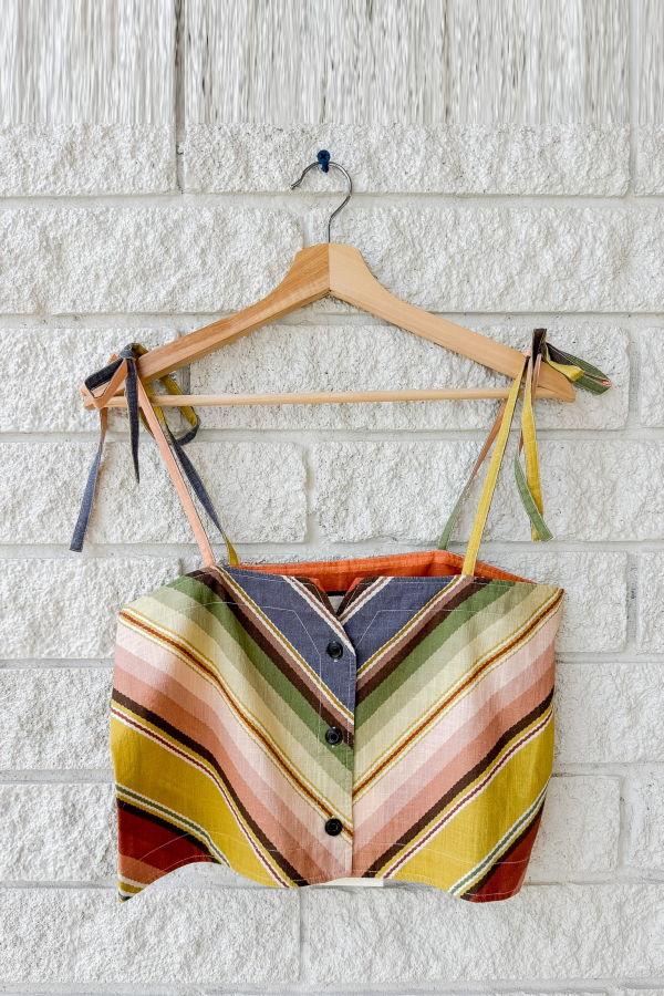 The Great. The Folio Tank - Davenport Stripe