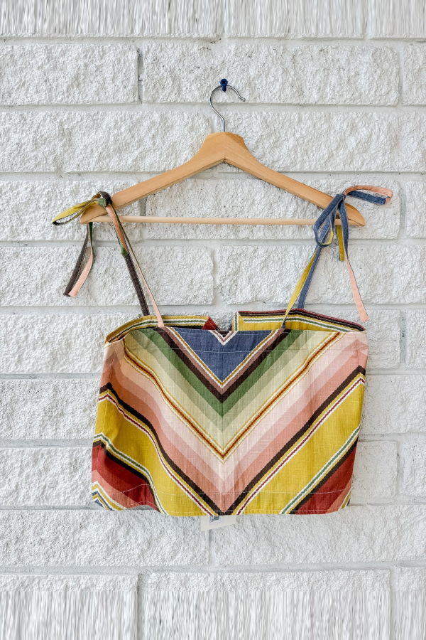 The Great. The Folio Tank - Davenport Stripe