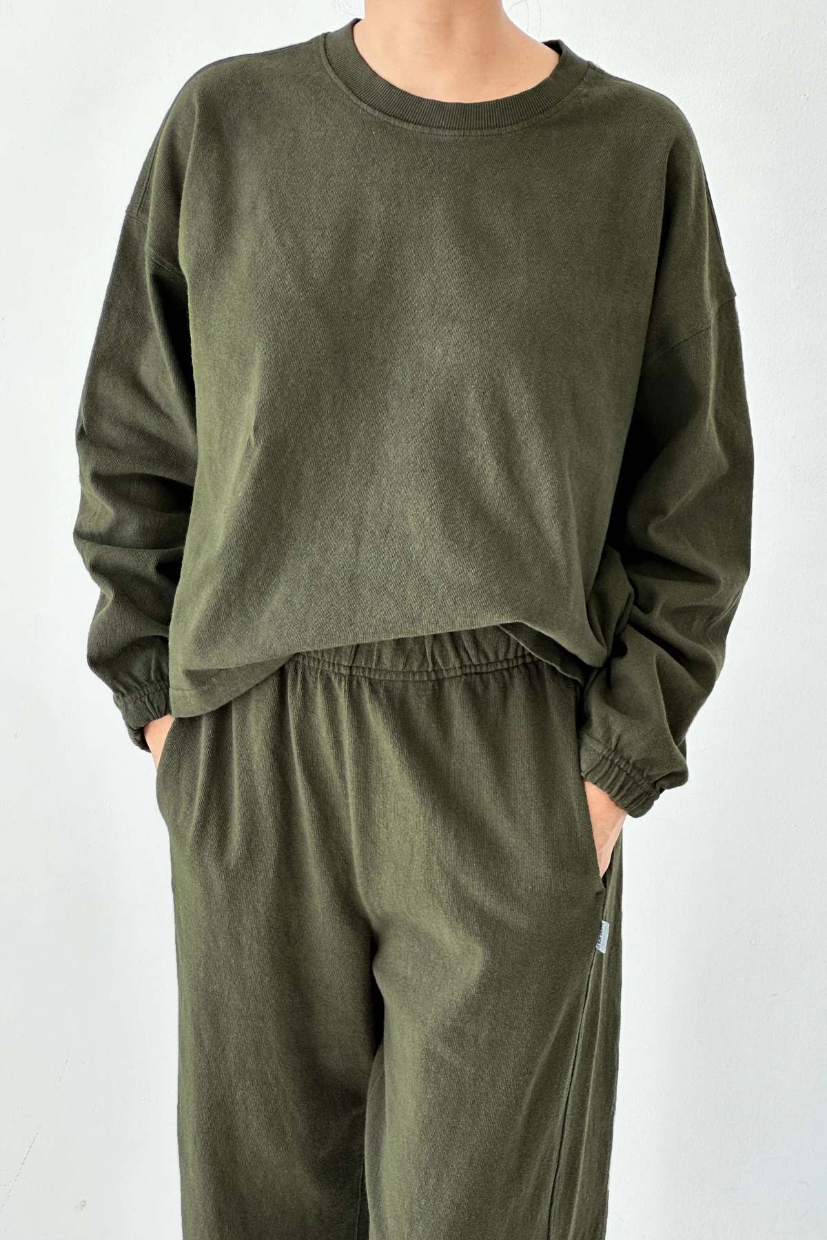 Le Bon Shoppe Naturelle Tee - Olive - Image 1 of 3