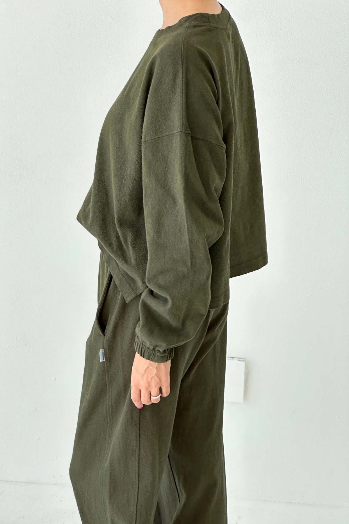 Le Bon Shoppe Naturelle Tee - Olive - Image 2 of 3
