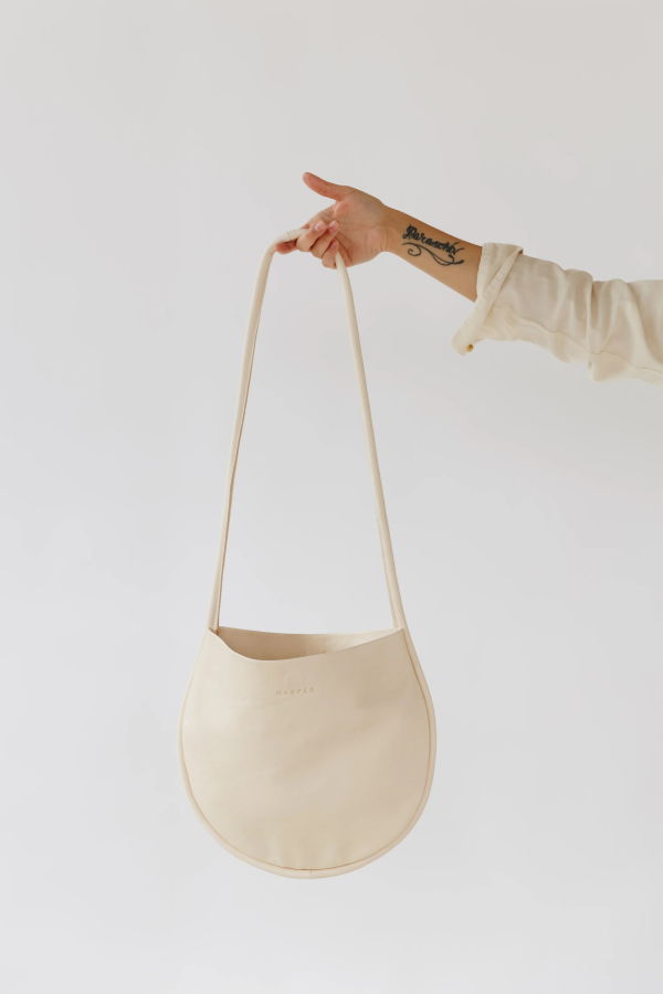 Harper the Label Loop Bag - Natural