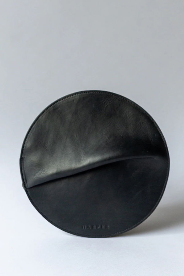 Harper the Label The Pleated Clutch - Black