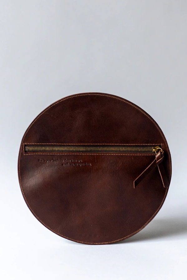 Harper the Label The Pleated Clutch - Brown