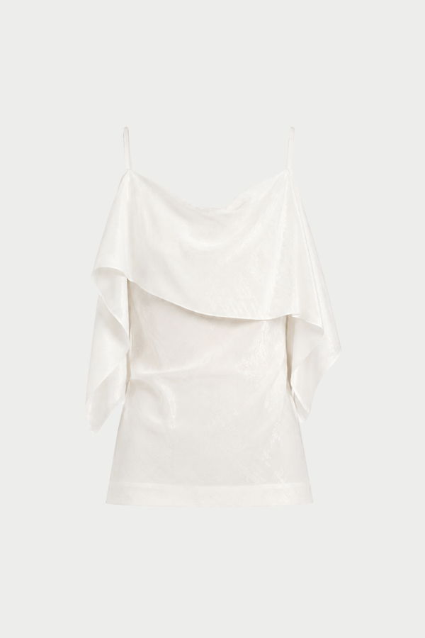 MM6 Maison Margiela Folded Jacquard Top
