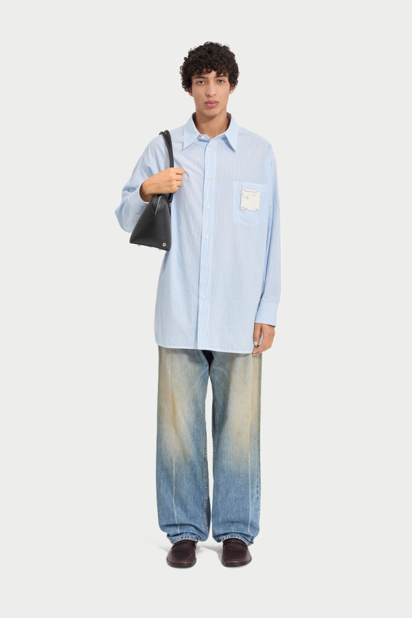 MM6 Maison Margiela Striped Poplin Shirt