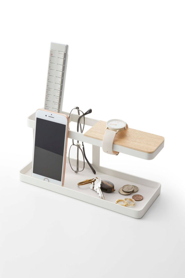 Yamazaki Home Desk Organizer - White