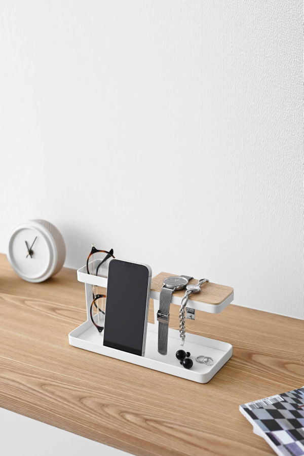 Yamazaki Home Desk Organizer - White