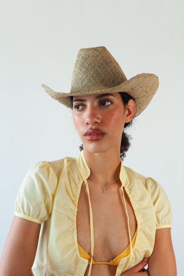 Clyde Cowboy Hat - Seagrass