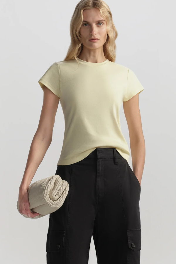 A.L.C. Harper Tee - Light Canary