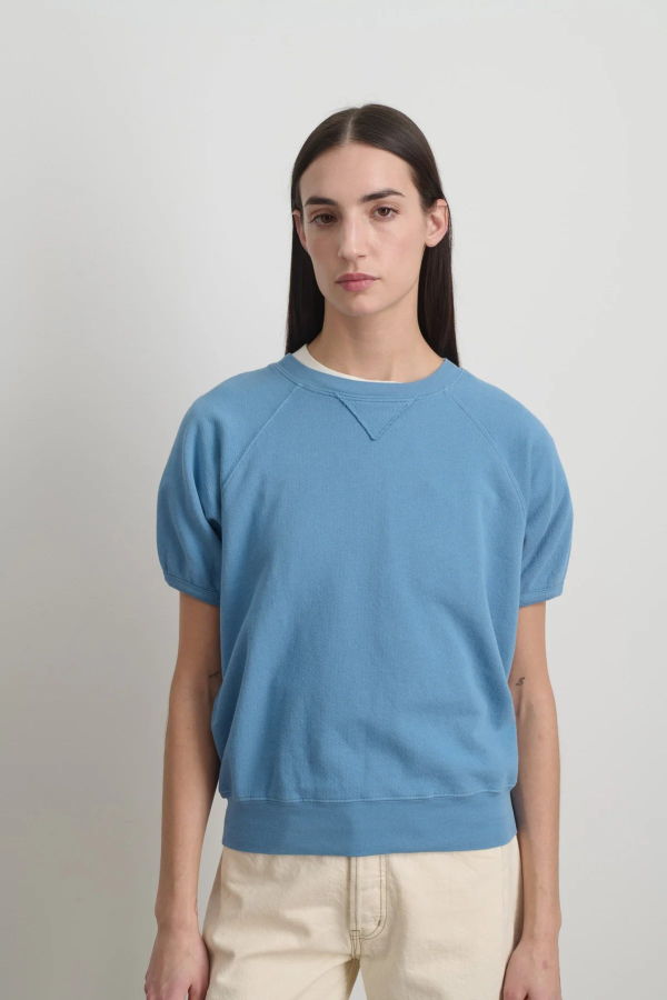 B Sides Short Sleeve Crew Sweatshirt