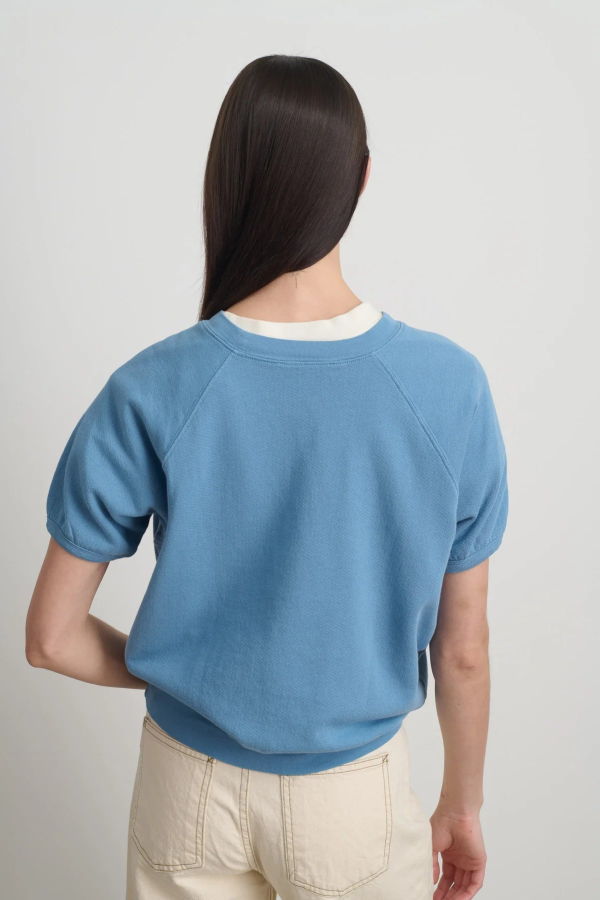 B Sides Short Sleeve Crew Sweatshirt