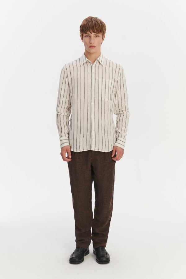 Delikatessen Fine Bohemian Linen  Feel Good Shirt 