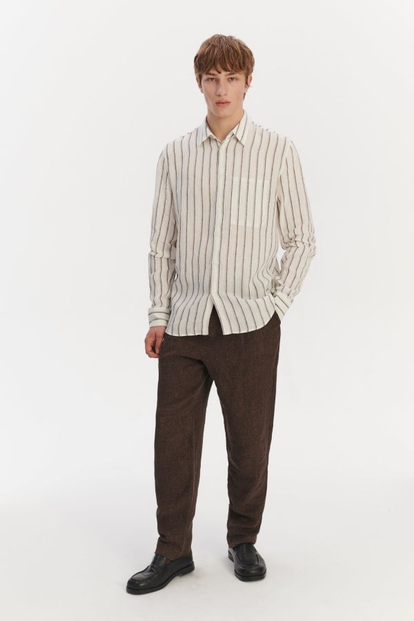 Delikatessen Fine Bohemian Linen  Feel Good Shirt 