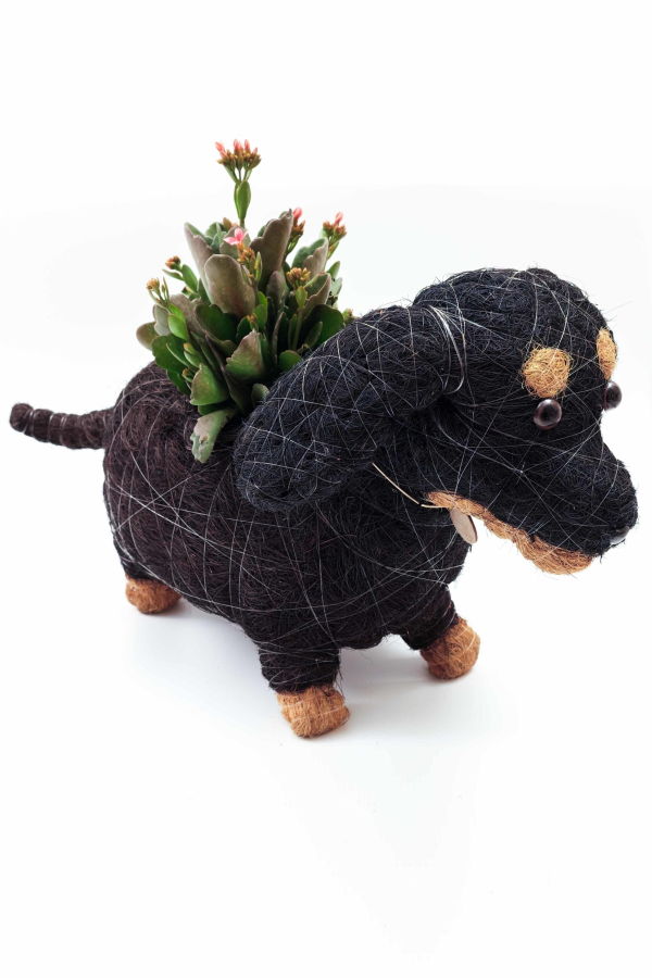 LIKHA Dachshund Dog Planter