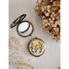 Quince Fables Hand Embroidered Mirror Compact - Thumbnail 1