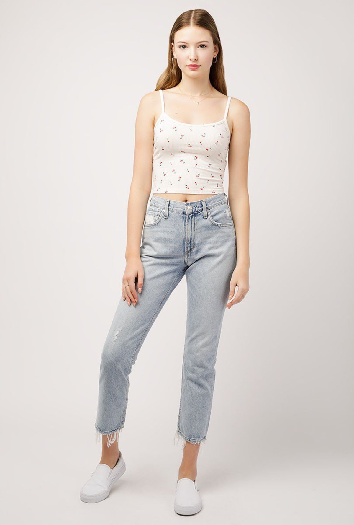 AGOLDE Cigarette Lo Slung Jean - VALE