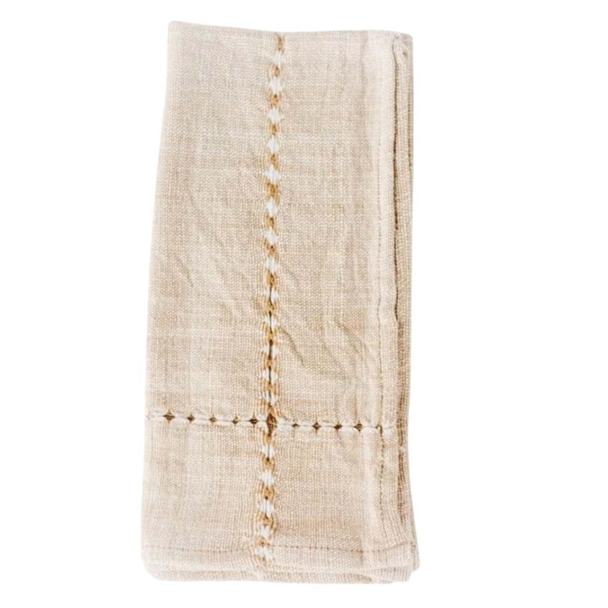 Creative Women Set of 4 Pulled Cotton Napkins - Image 1 of 2