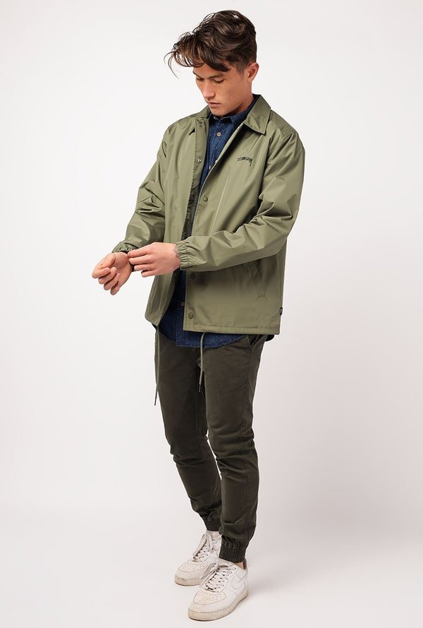 Stussy Cruize Coach Jacket - Olive | Garmentory