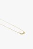 Jennie Kwon Designs Deco Point Necklace - 14k Yellow Gold/Diamonds - Thumbnail 2