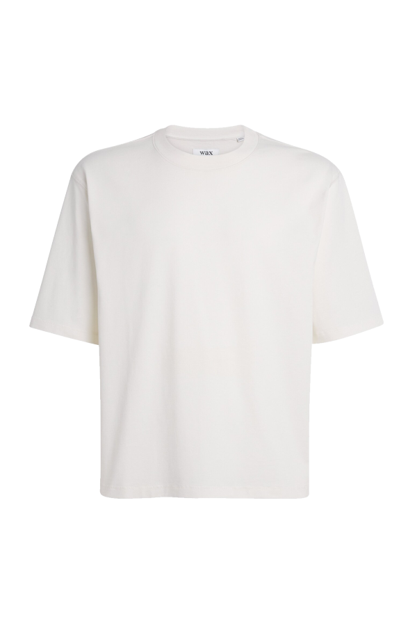Wax London Mark Crop Short Sleeve Compact Cotton Tee