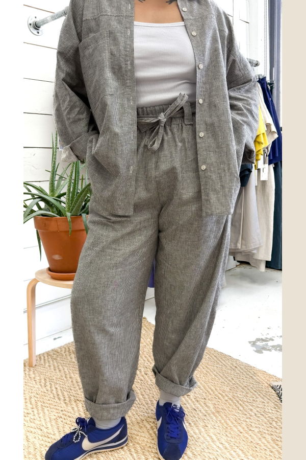 Exclusivités Eve Gravel Edward Trousers - Beige Noir