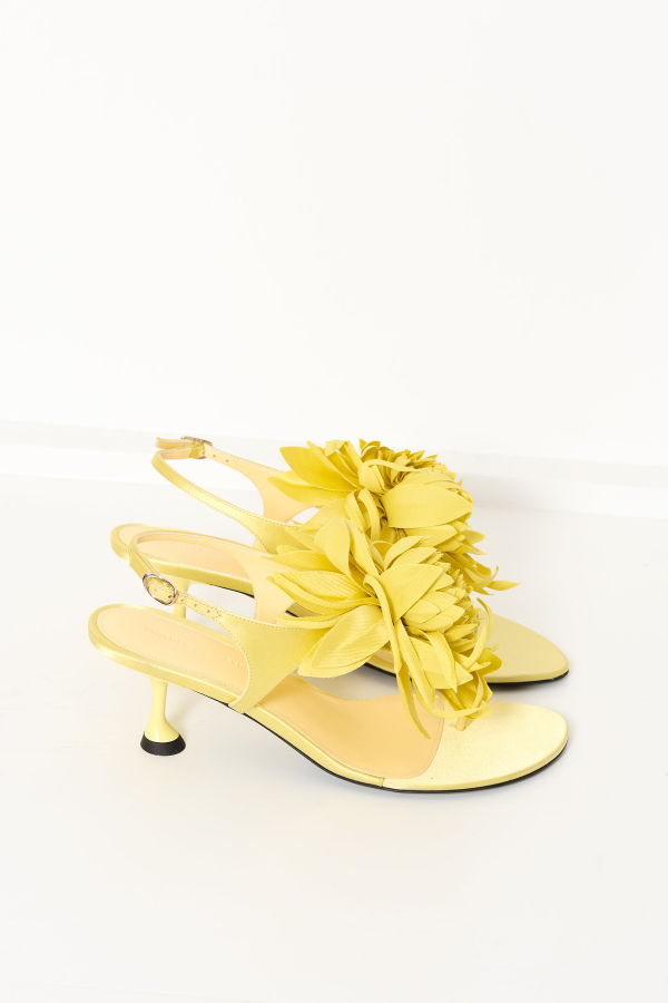 Proenza Schouler Tee Thong Flower Sandals