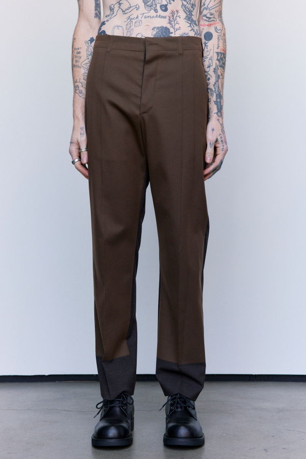MM6 Maison Margiela Wool Fused Tailored Trousers
