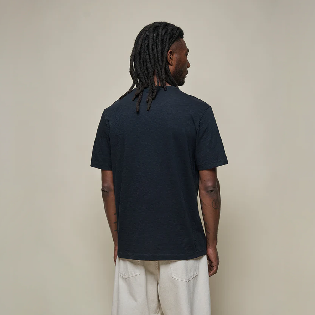 Merz b. Schwanen Slub Pima Cotton T-Shirt - Image 3 of 3