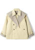DAMSON MADDER Reversible Jerry Crop Trench Coat - Thumbnail 2