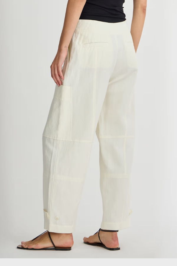 Apiece Apart Juna Cargo Pant - Cream