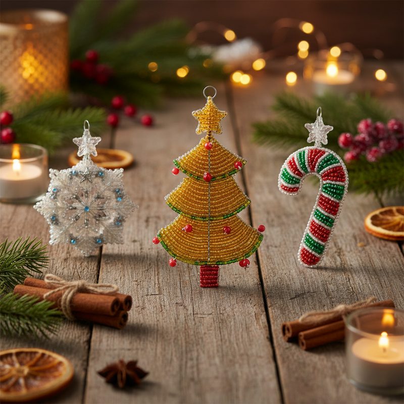 Beadworx Christmas Tree Ornament