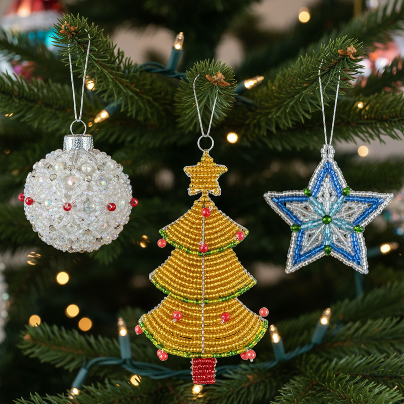 Beadworx Christmas Tree Ornament