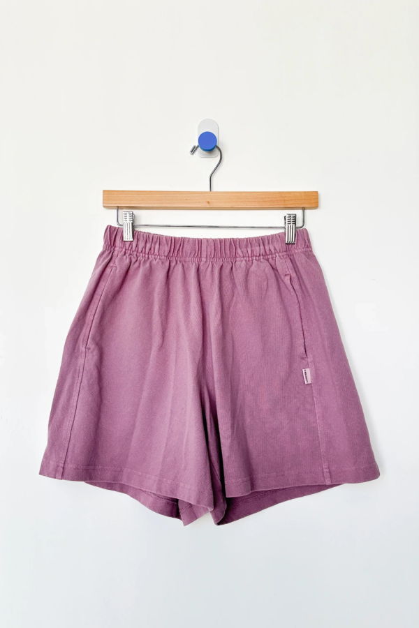 Le Bon Shoppe Flared Basketball Shorts - Dusty Lilac
