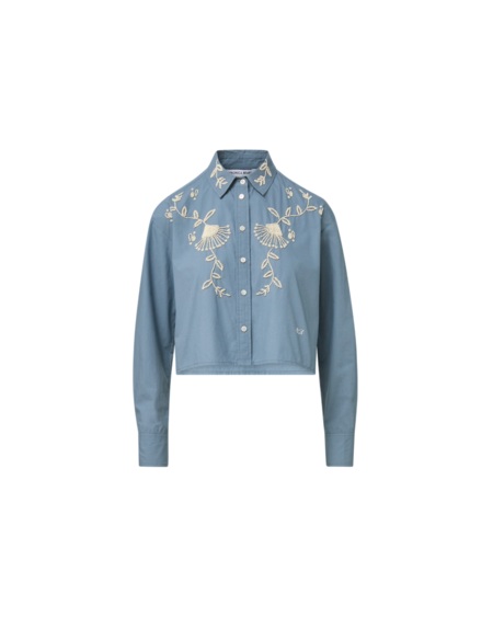 BODE Filet Filigree Long Sleeve Shirt | Garmentory