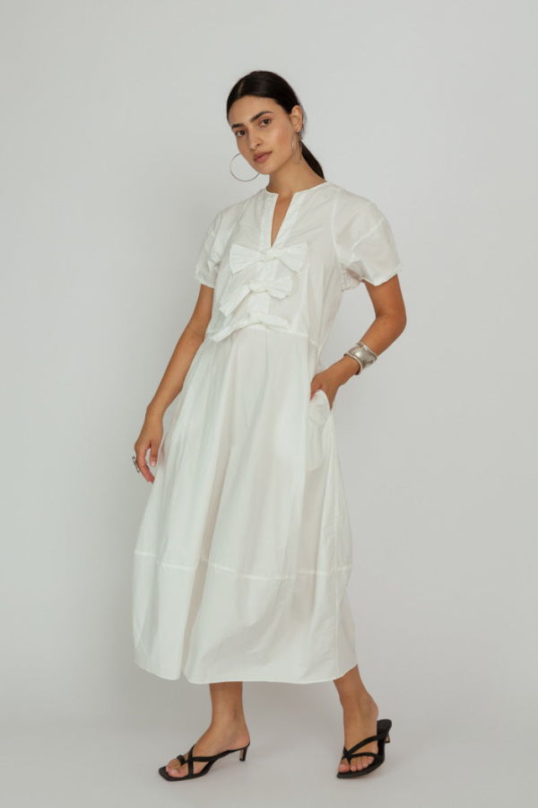 Fabiana Pigna Pili Dress - White