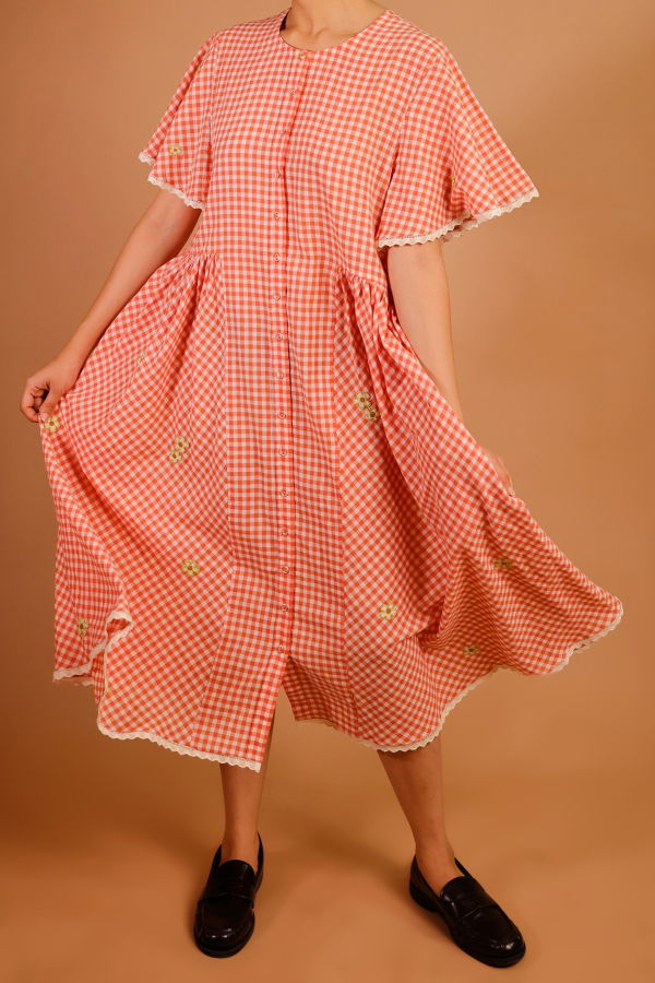 IKKIVI Flutter By Dress - Red