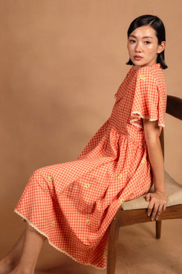 IKKIVI Flutter By Dress - Red
