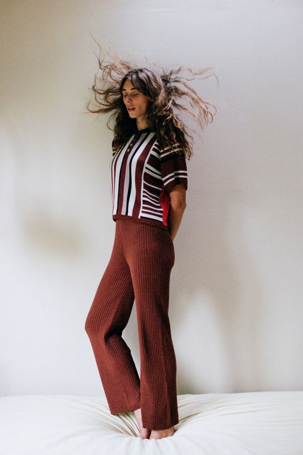 Maria Stanley Ribbed Gallo Pant
