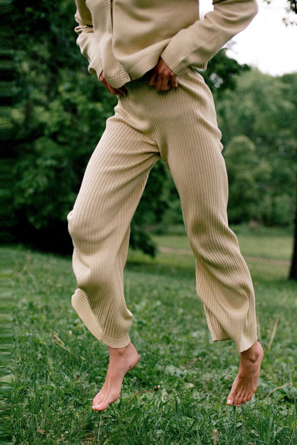 Maria Stanley Ribbed Gallo Pant