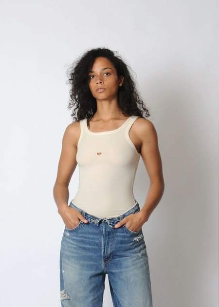 Baserange Linen Dydine Top - brown | Garmentory