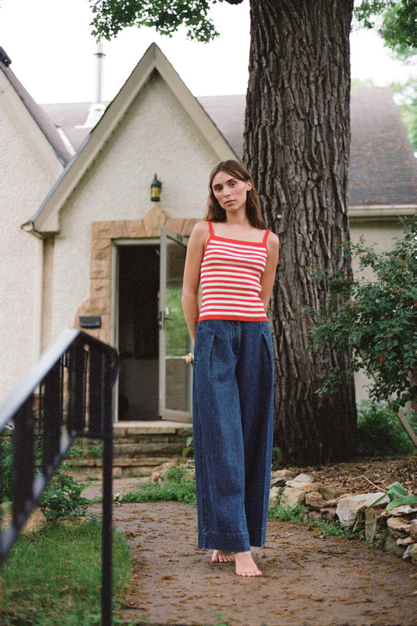 Maria Stanley Sloane Trouser - Indigo Denim