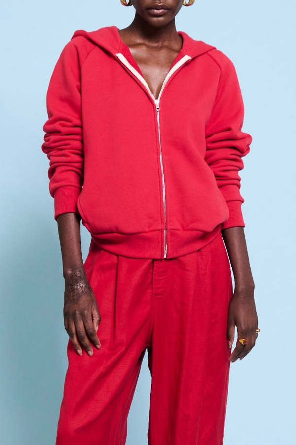 Jamie Haller Bird Hoodie - Red
