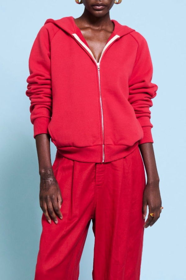 Jamie Haller Bird Hoodie - Red