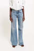 Jamie Haller Crease Mid Rise Jean - Salt Wash - Thumbnail 1