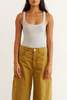 Jamie Haller Undershirt Tank - Heather Grey - Thumbnail 1