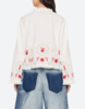 Sea NY Catharina Embroidered Long Sleeve Top - Thumbnail 5